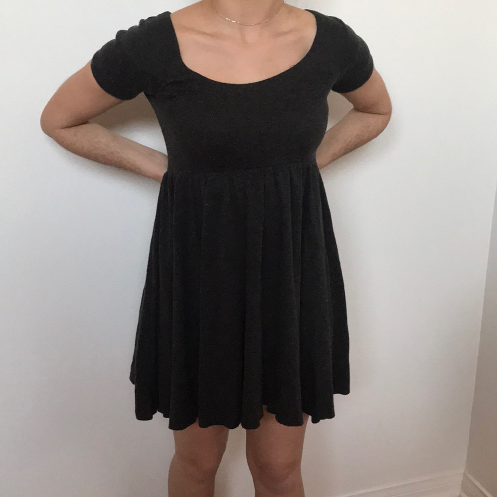 Grey short dress